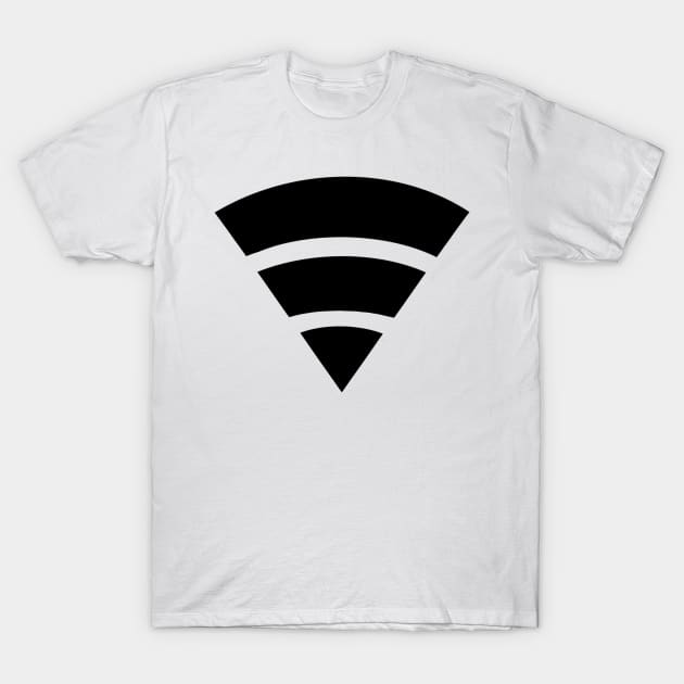 WiFi Symbol T-Shirt by Reeseworks